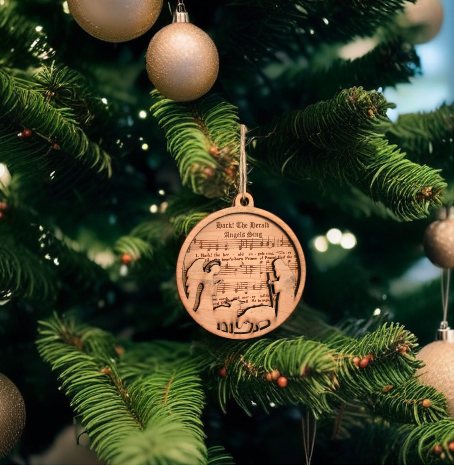Hymn Hark The Herald Ornament