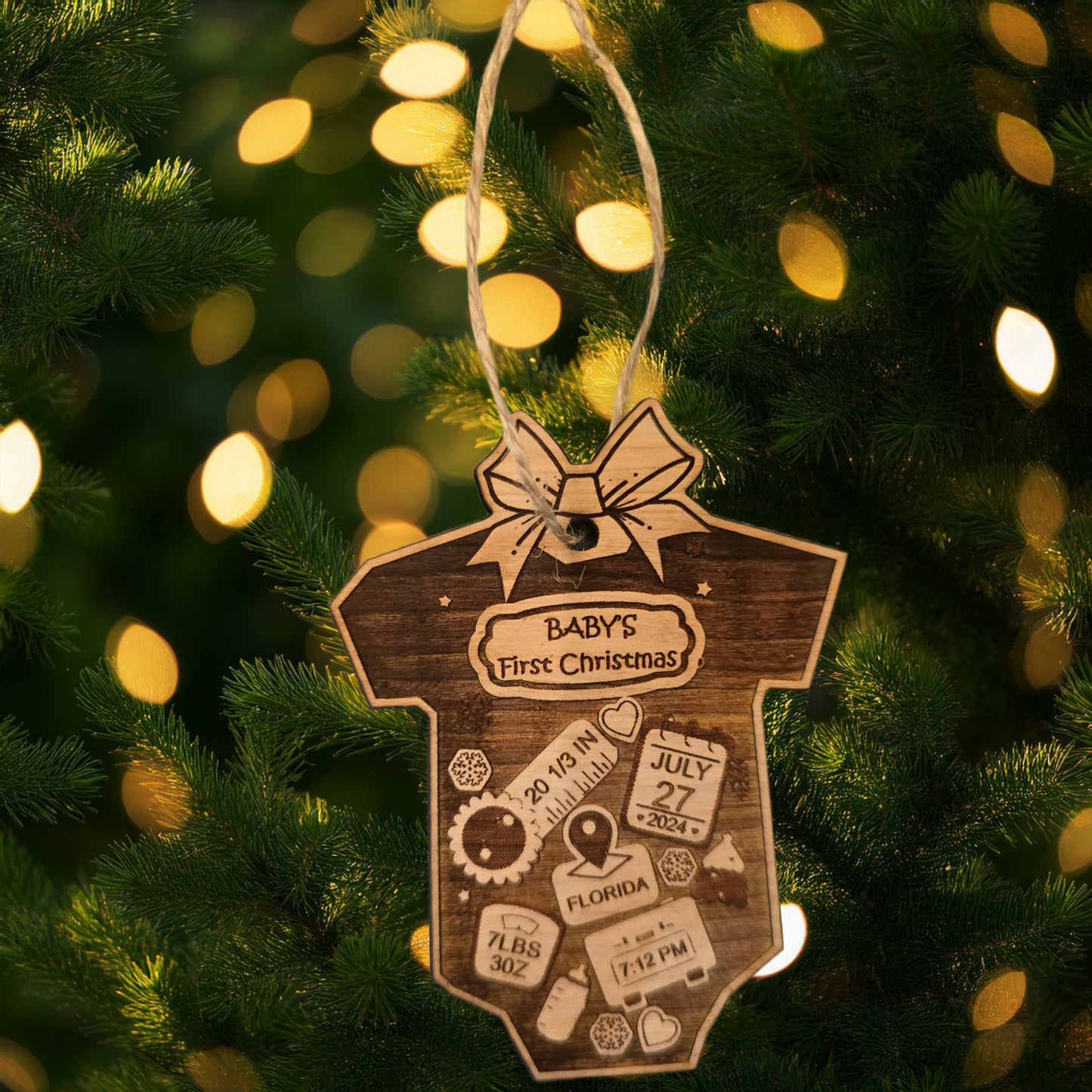 Baby's 1st XMas Ornament