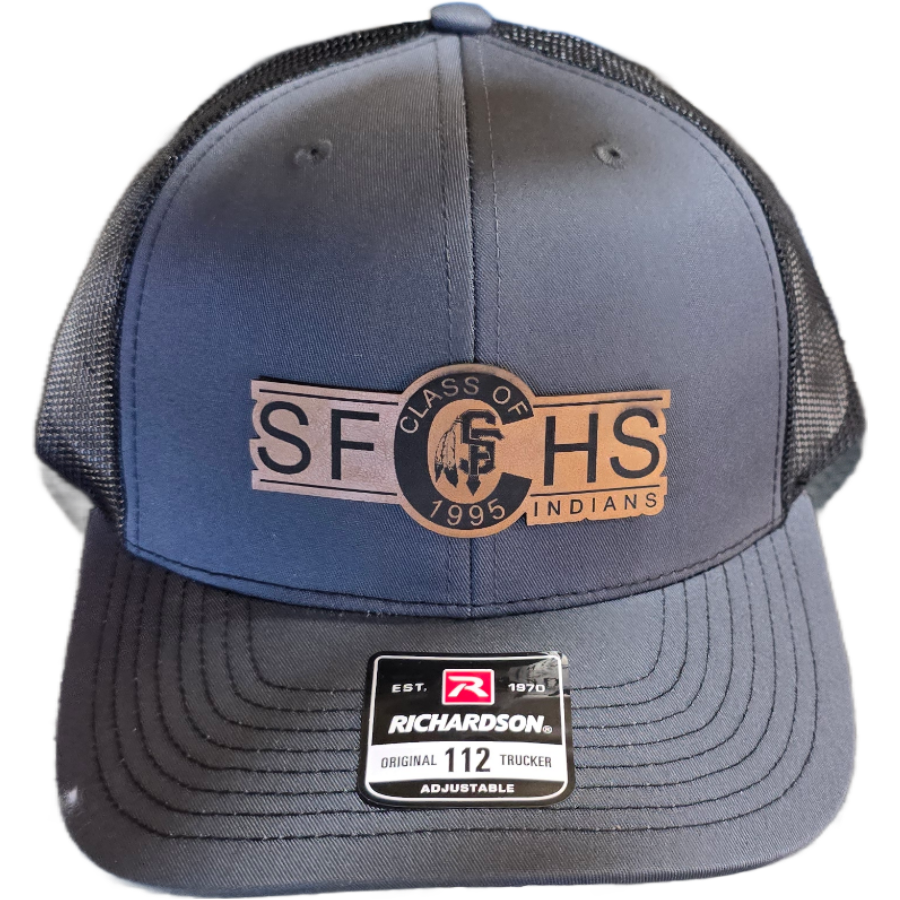 SFCHS Alumni Hat Charcoal/Black/Saddle