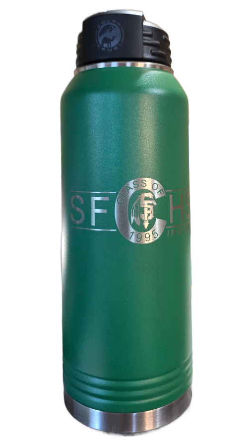 32 Oz Water Bottle Green