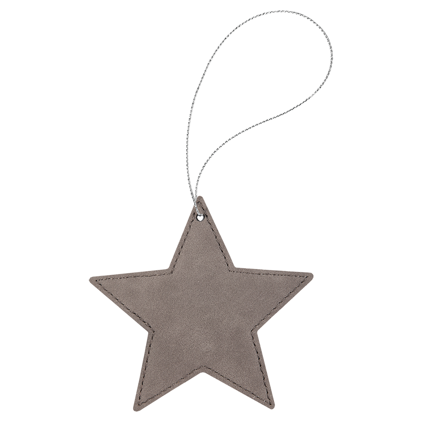 4X4 GRAY STAR ORNAMENT