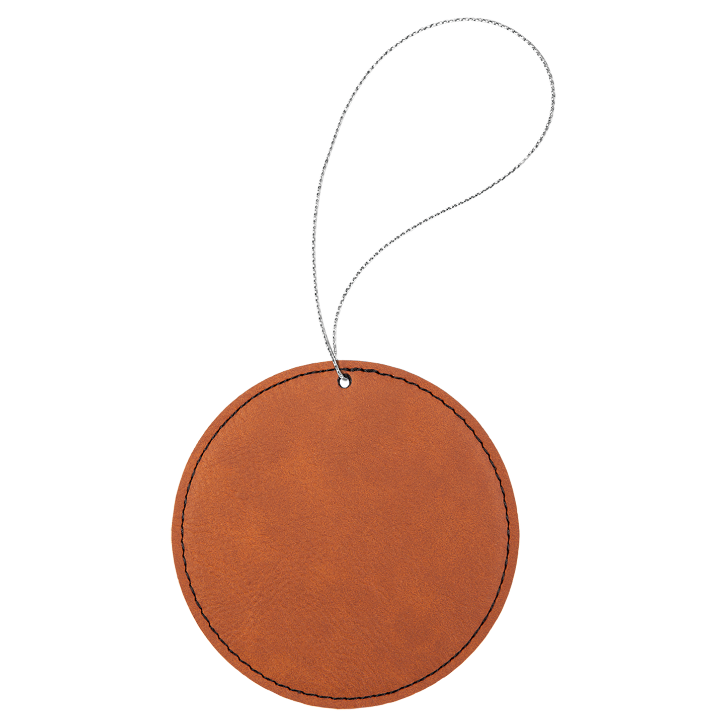 3.75"RAWHIDE RND ORNAMENT