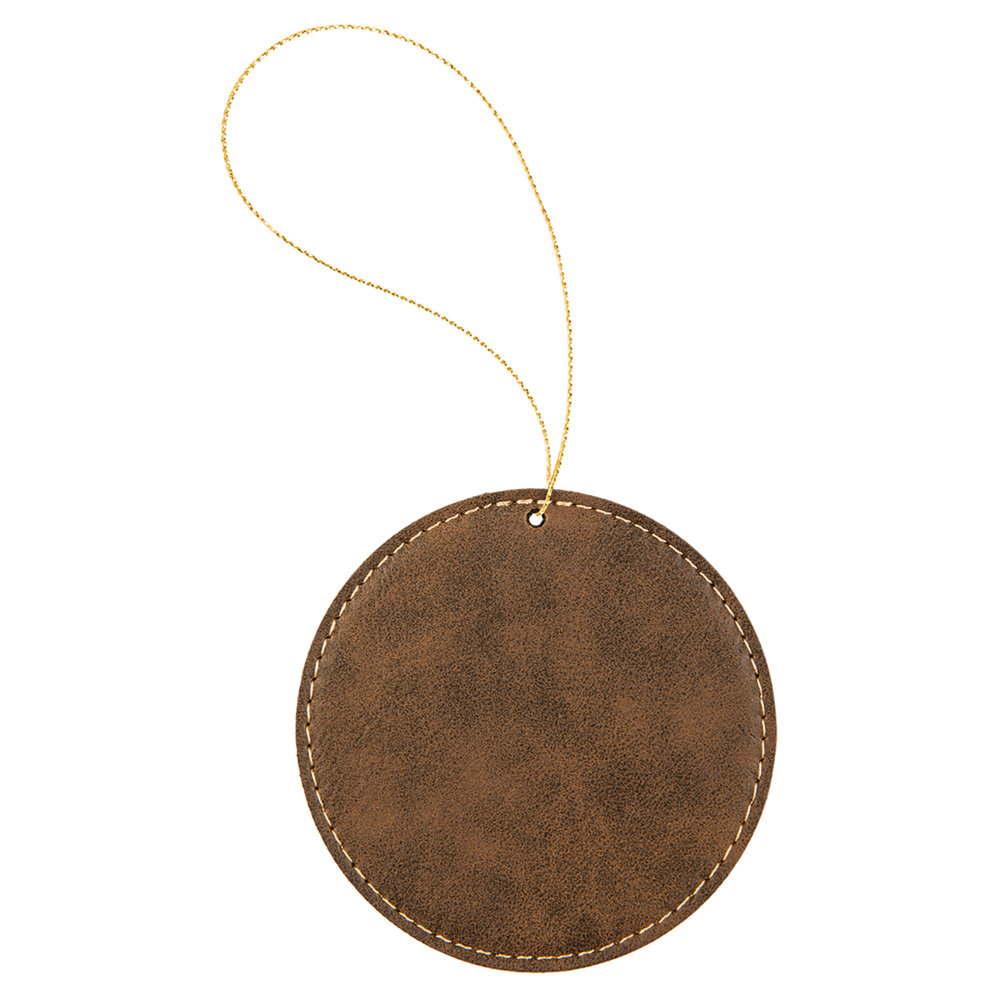 3.75"RSTC/GLD RND ORNAMNT