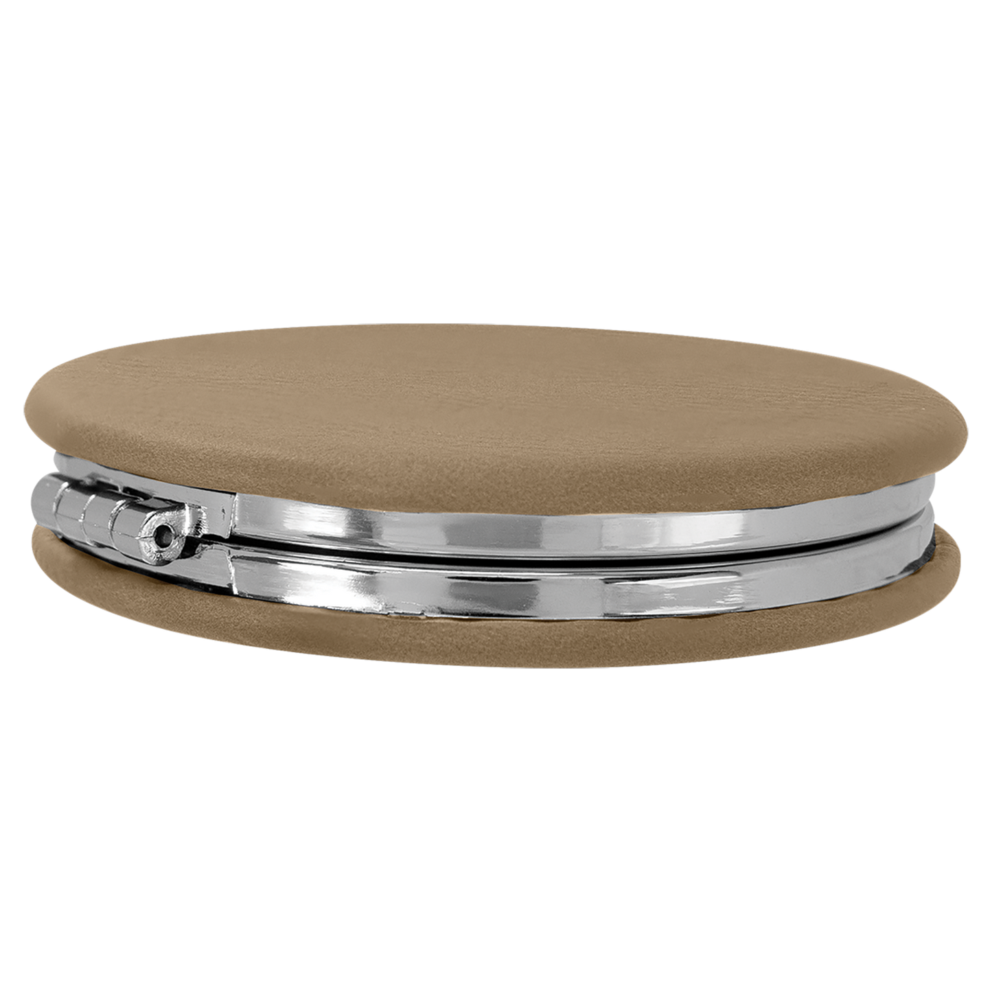 2.5"LT BRWN COMPCT MIRROR