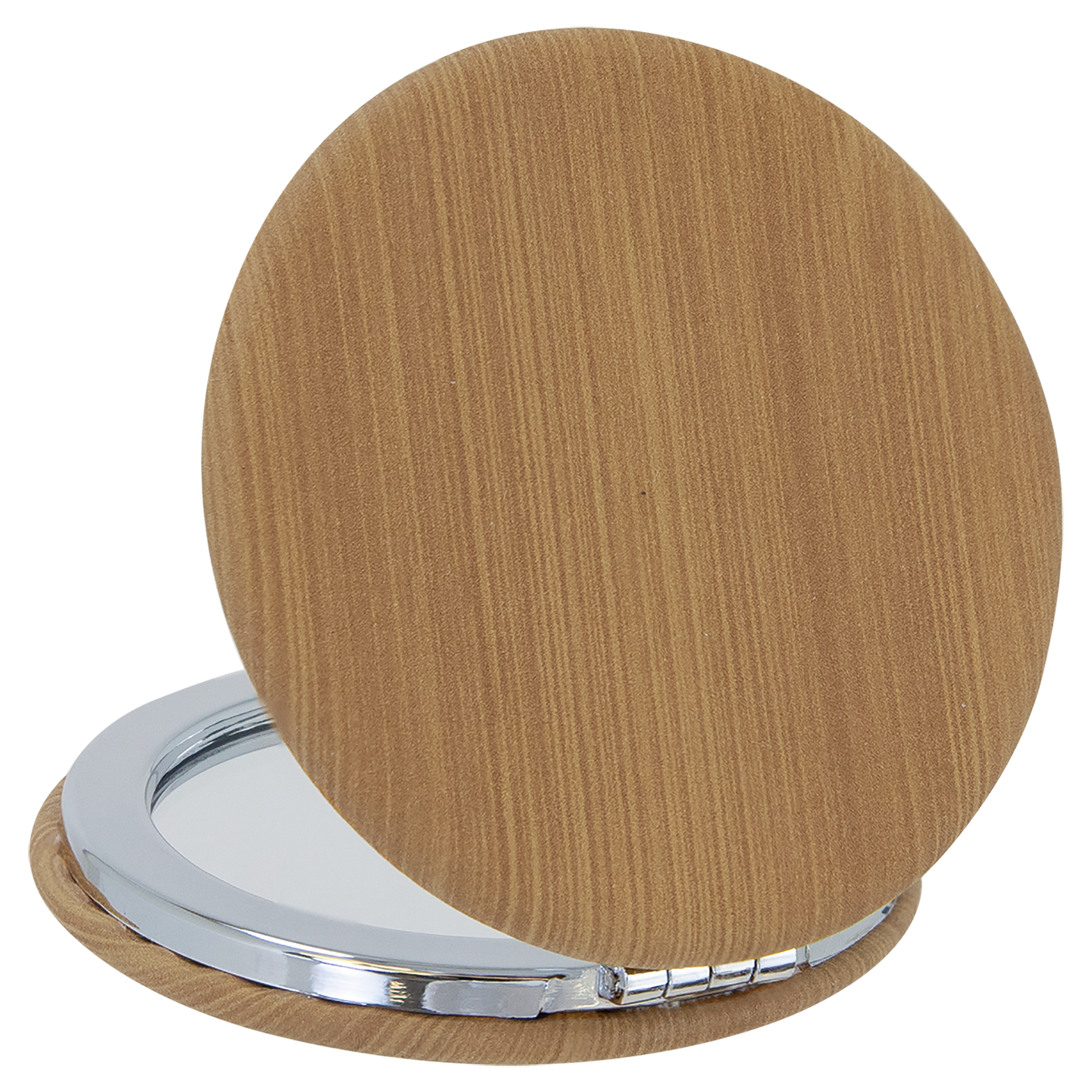 2.5"BAMBOO COMPACT MIRROR