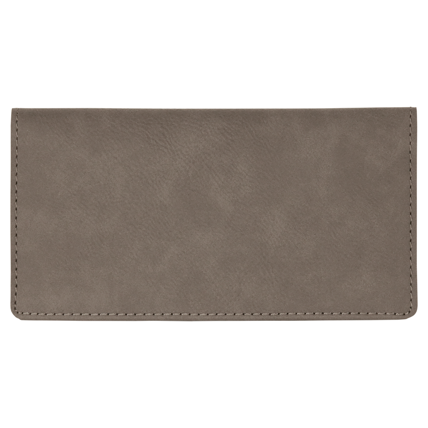 6.75X3.5 GRAY CHECKBK CVR