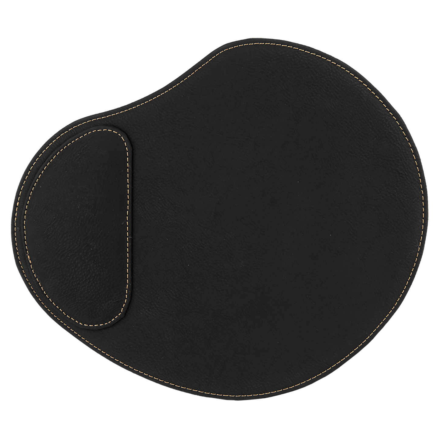 9X10.25"BLK/GLD MOUSE PAD