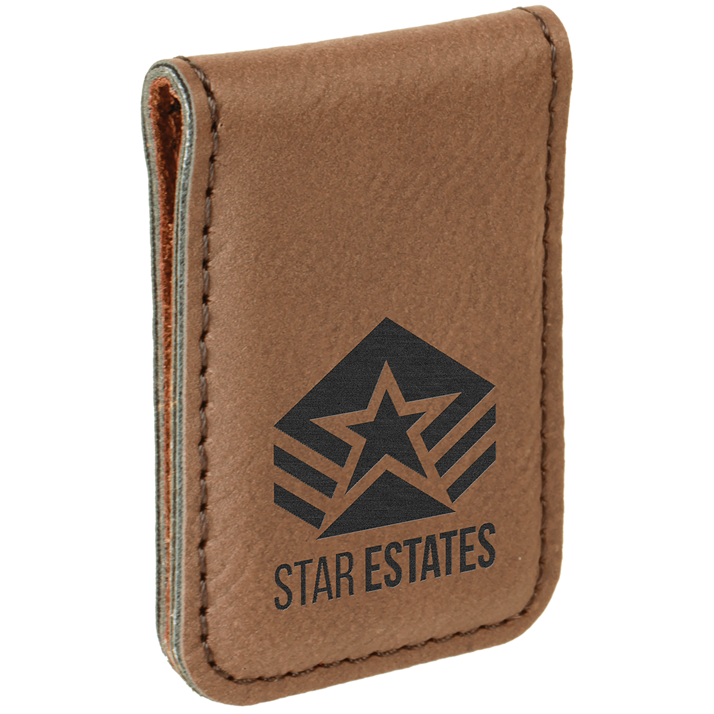 1.75X2.5 DK BRWN MNY CLIP