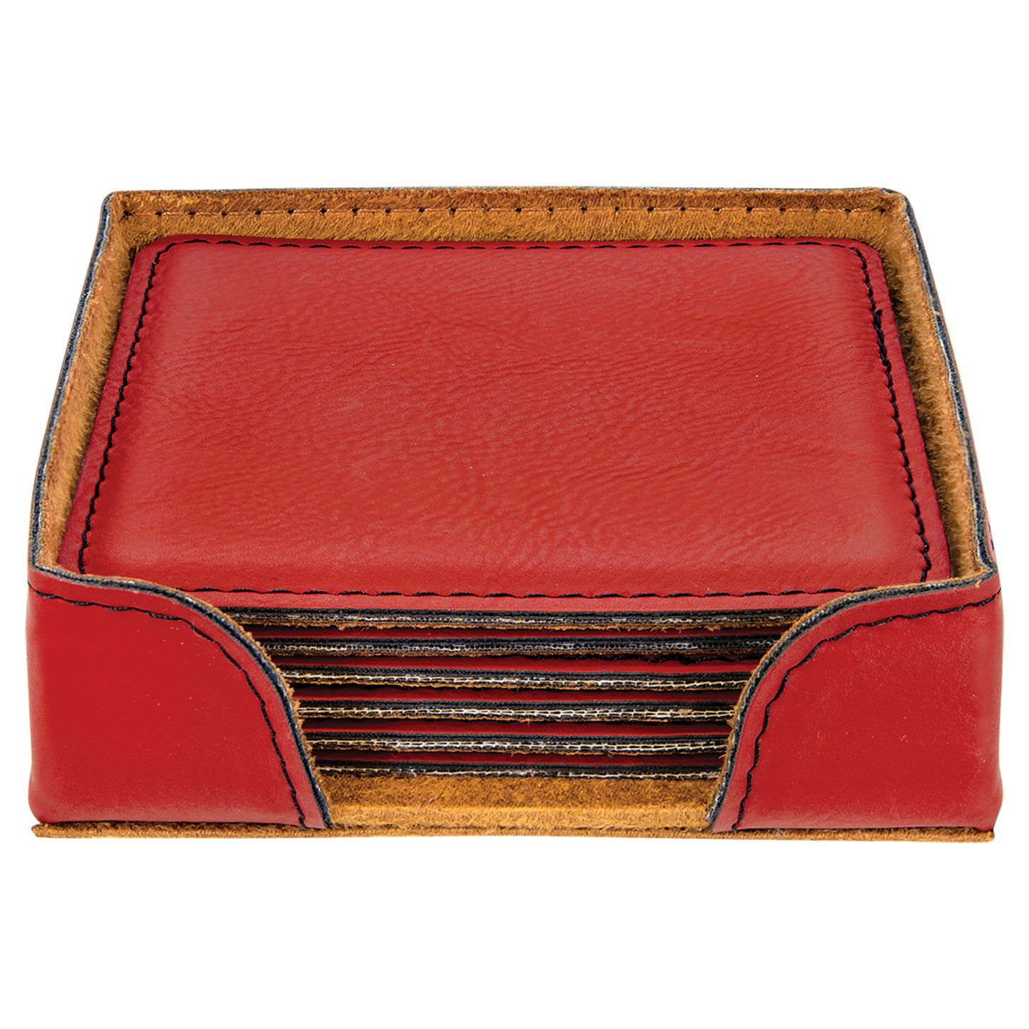 4X4 SQR RED/BLK CSTR SET