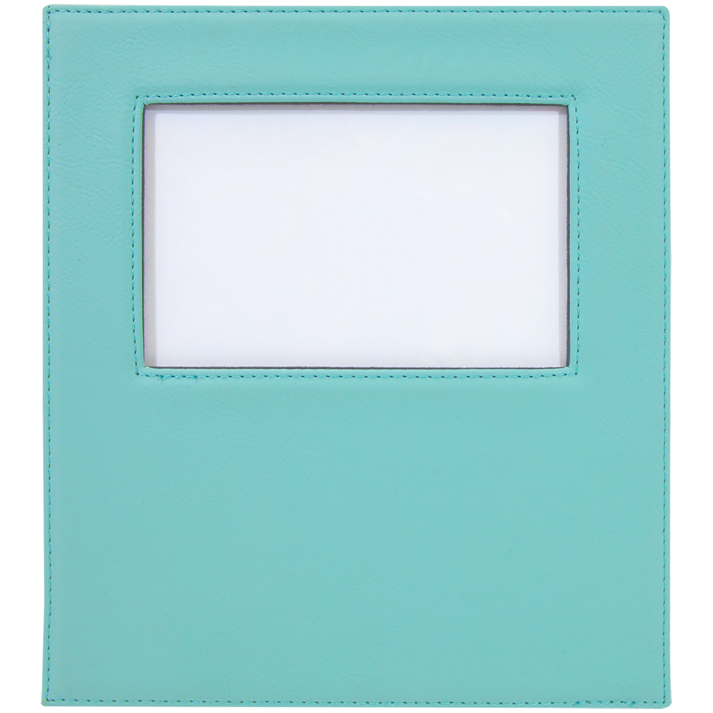 4X6 TEAL LTHR PHOTO FRAME