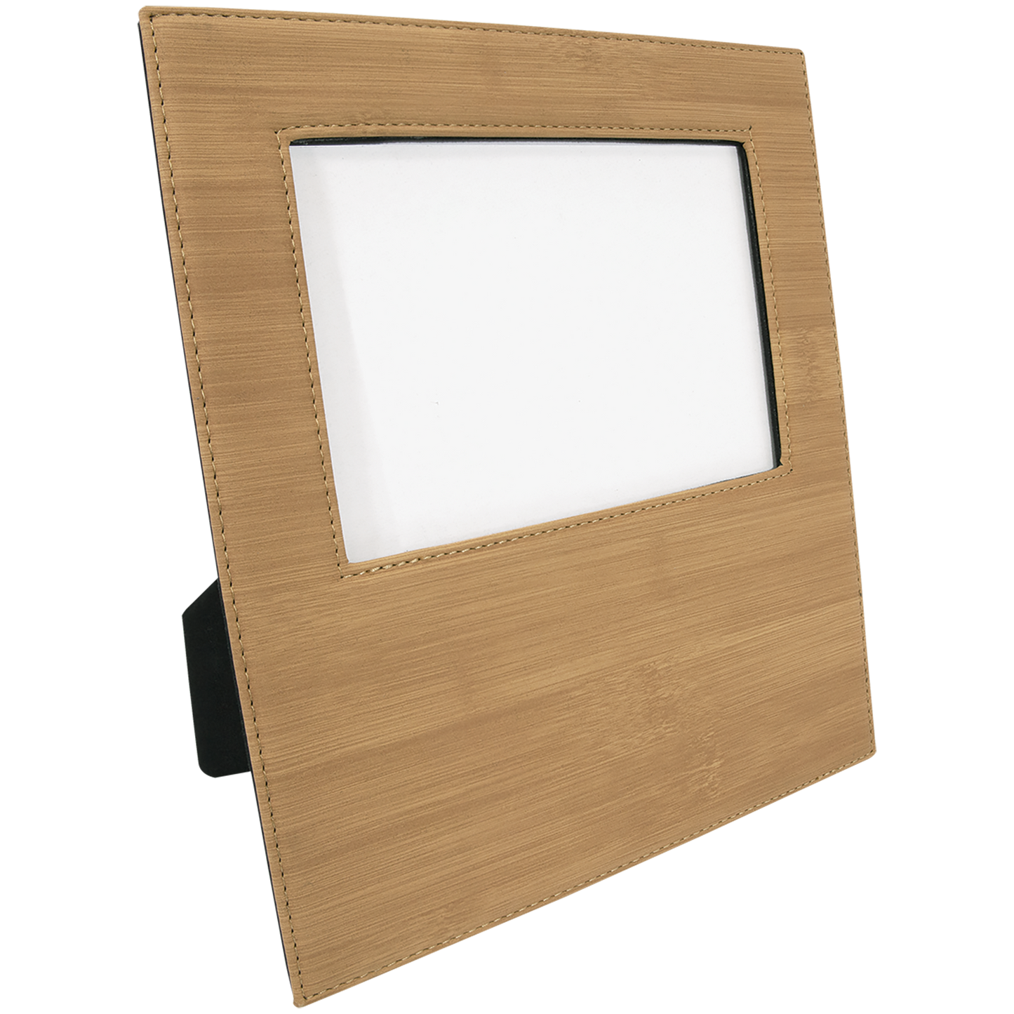 5X7 BAMBOO LTHR PHOTO FRM