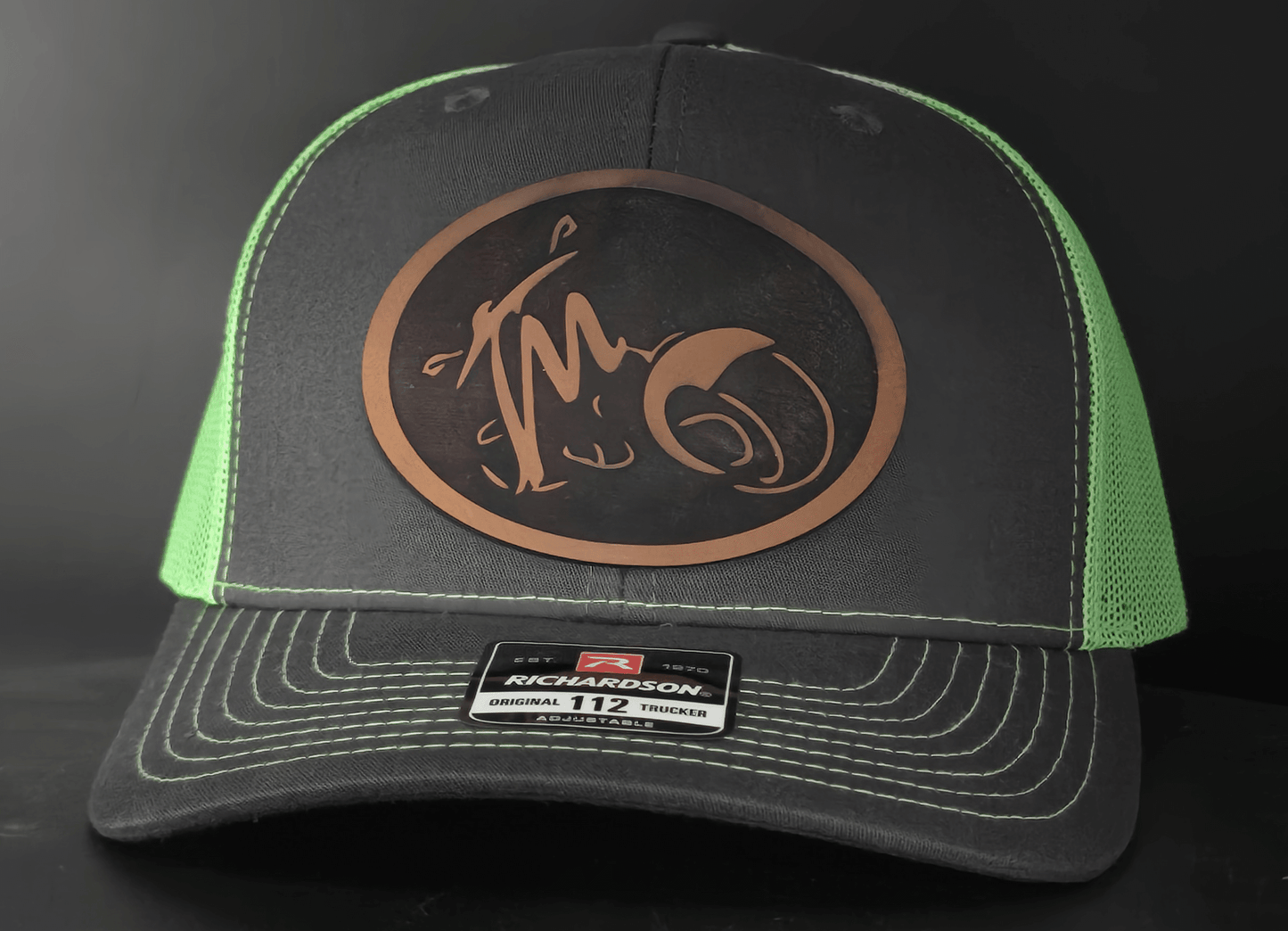Two Mikes Neon Green Patch 2 Hat