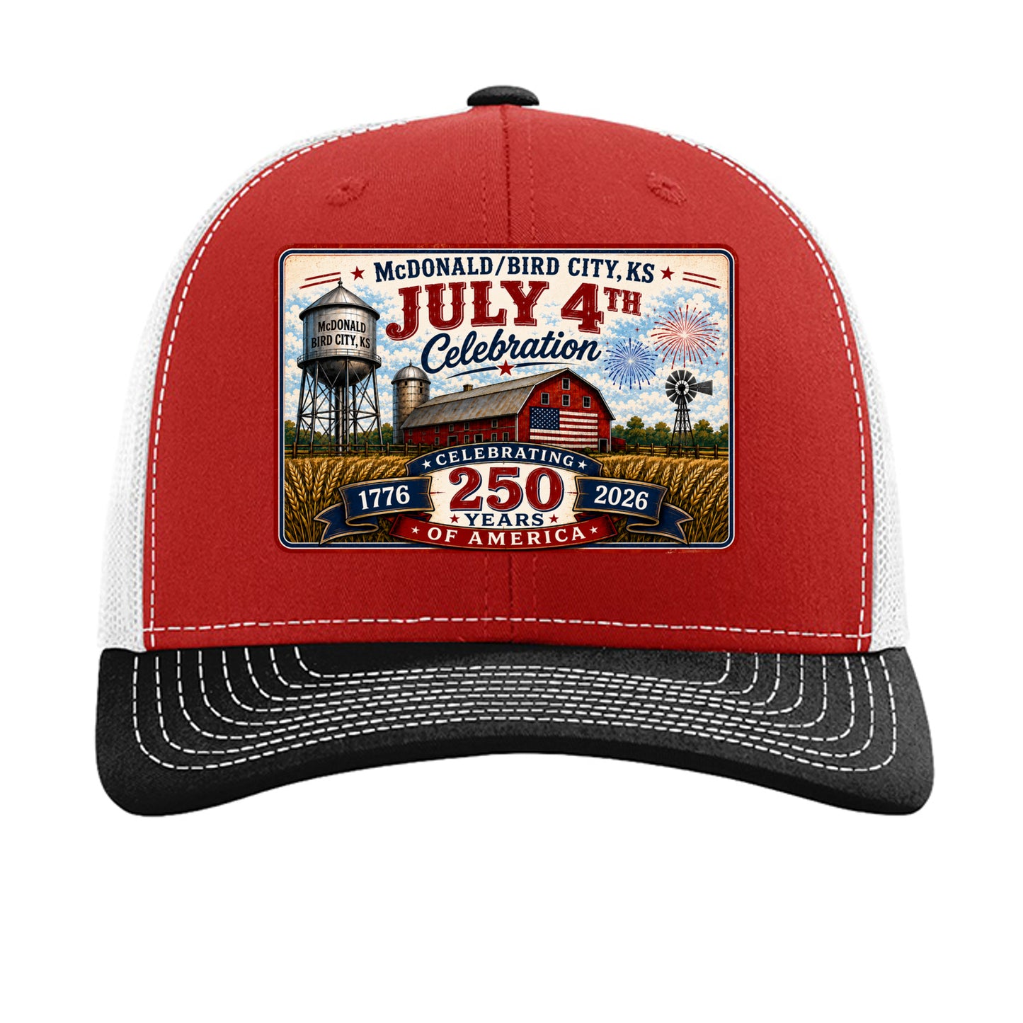 Red/ White/ Black - 112 - FRONT