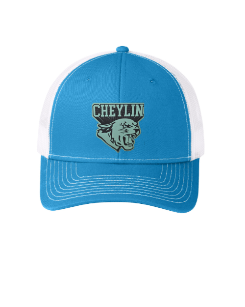 Hats3 Teal Sticker1