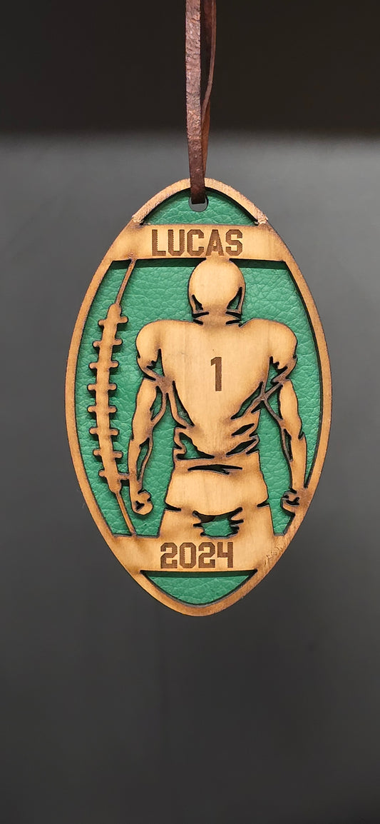 SFCHS Football Ornament