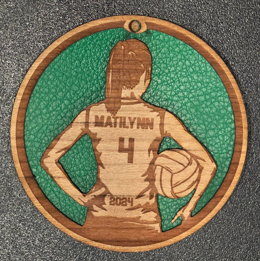 SFCHS Volleyball Ornament
