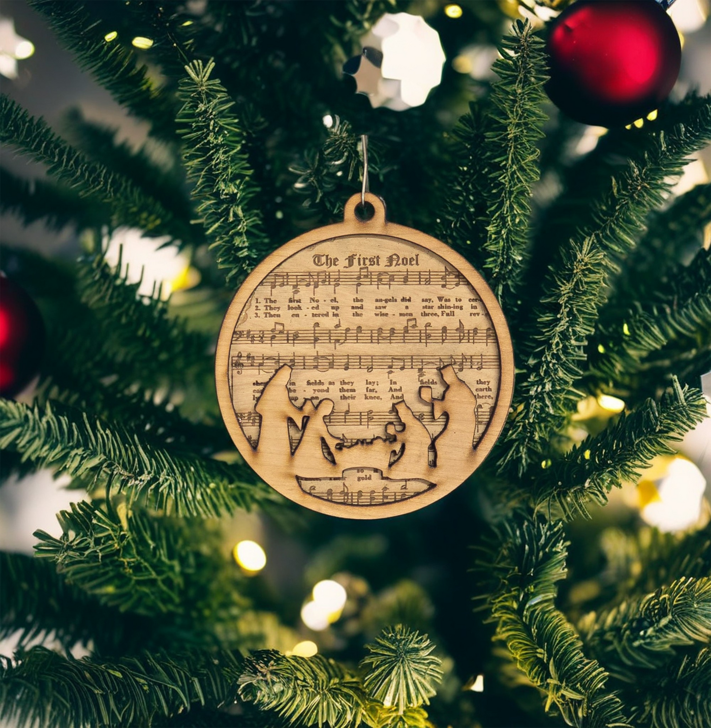 Hymn The First Noel Ornament