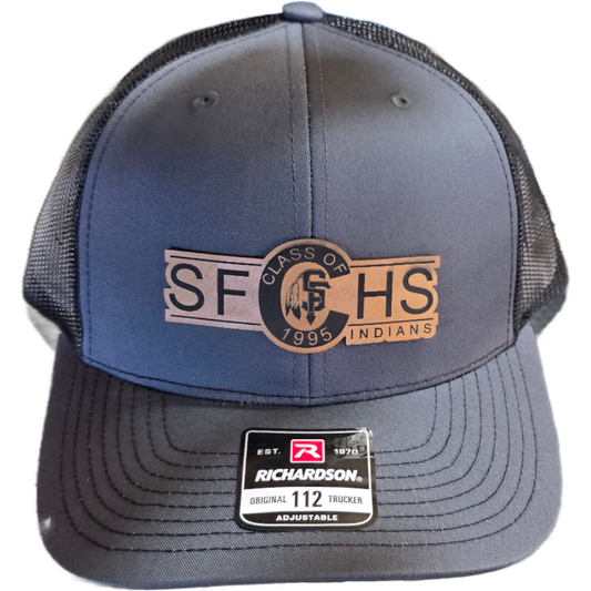 SFCHS Alumni Hat Charcoal/Black/Saddle