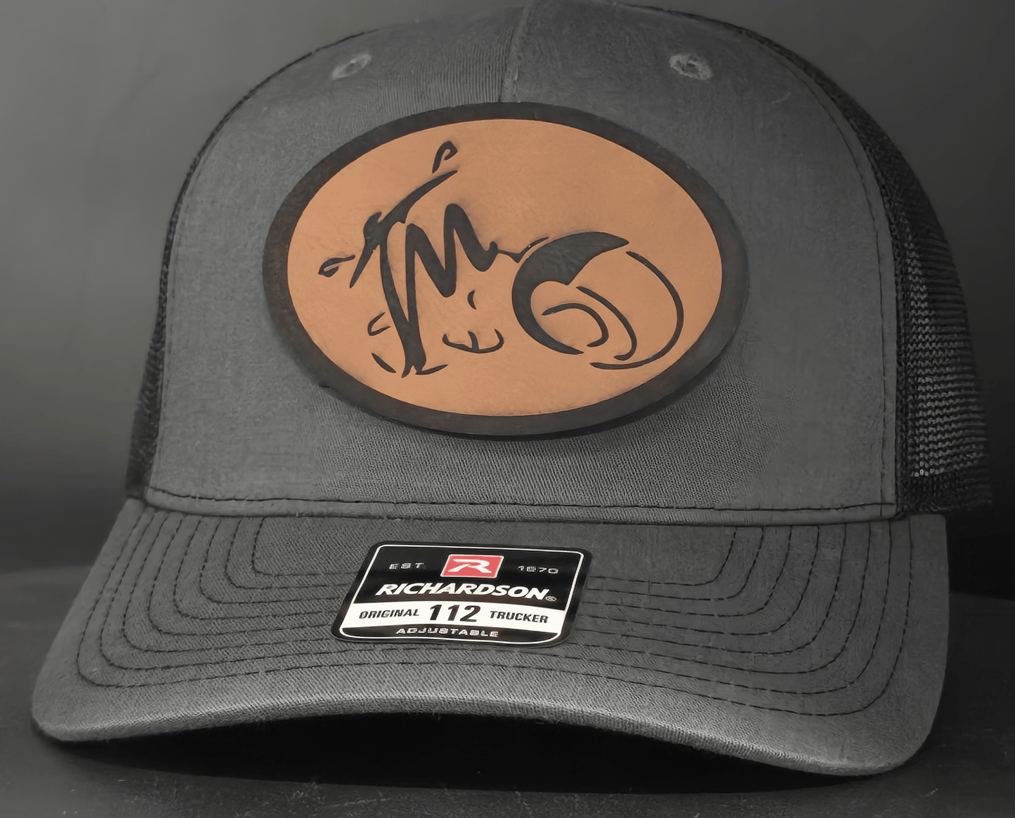 Two Mikes Charcoal Patch 1 Hat