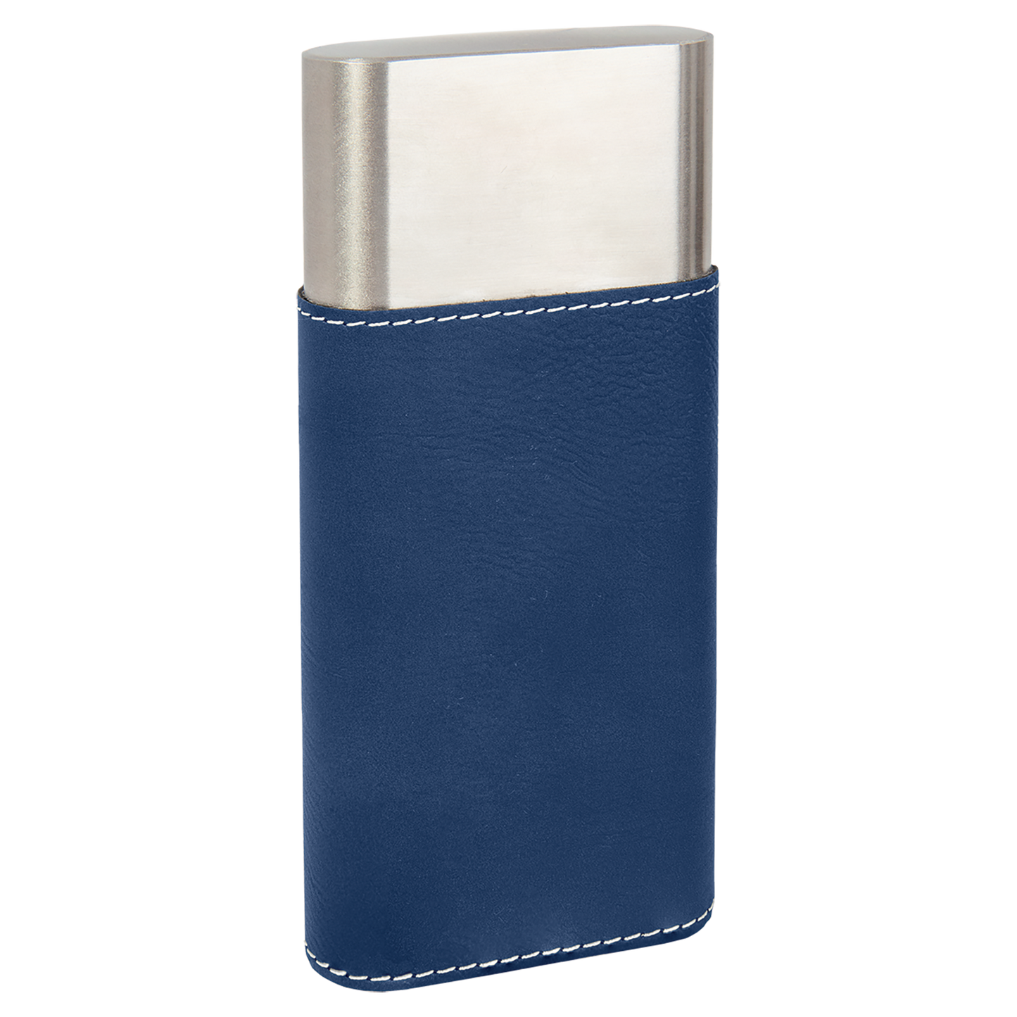 BLU/SLV CIGAR CS W/CUTTER