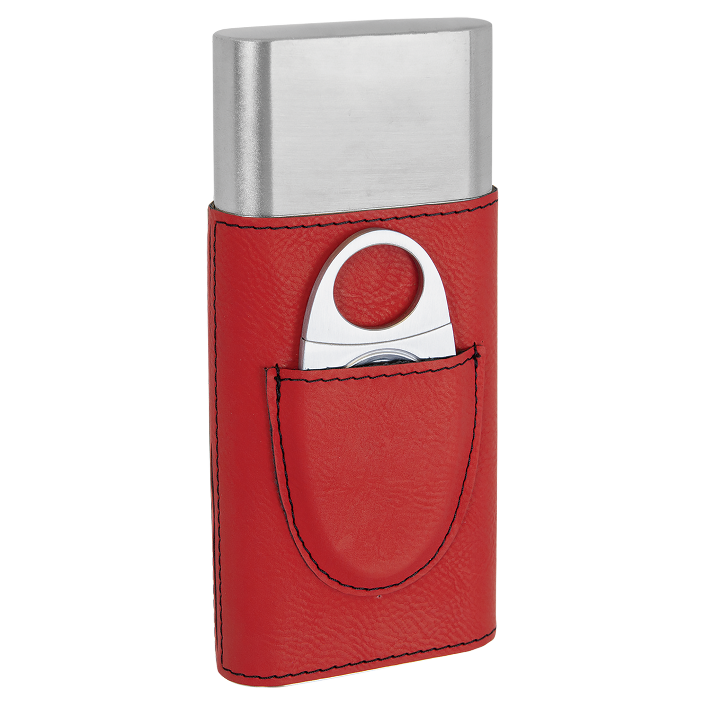 RED/BLK CIGAR CS W/CUTTER
