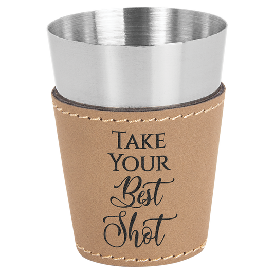 2 OZ LT BROWN SHOT GLASS
