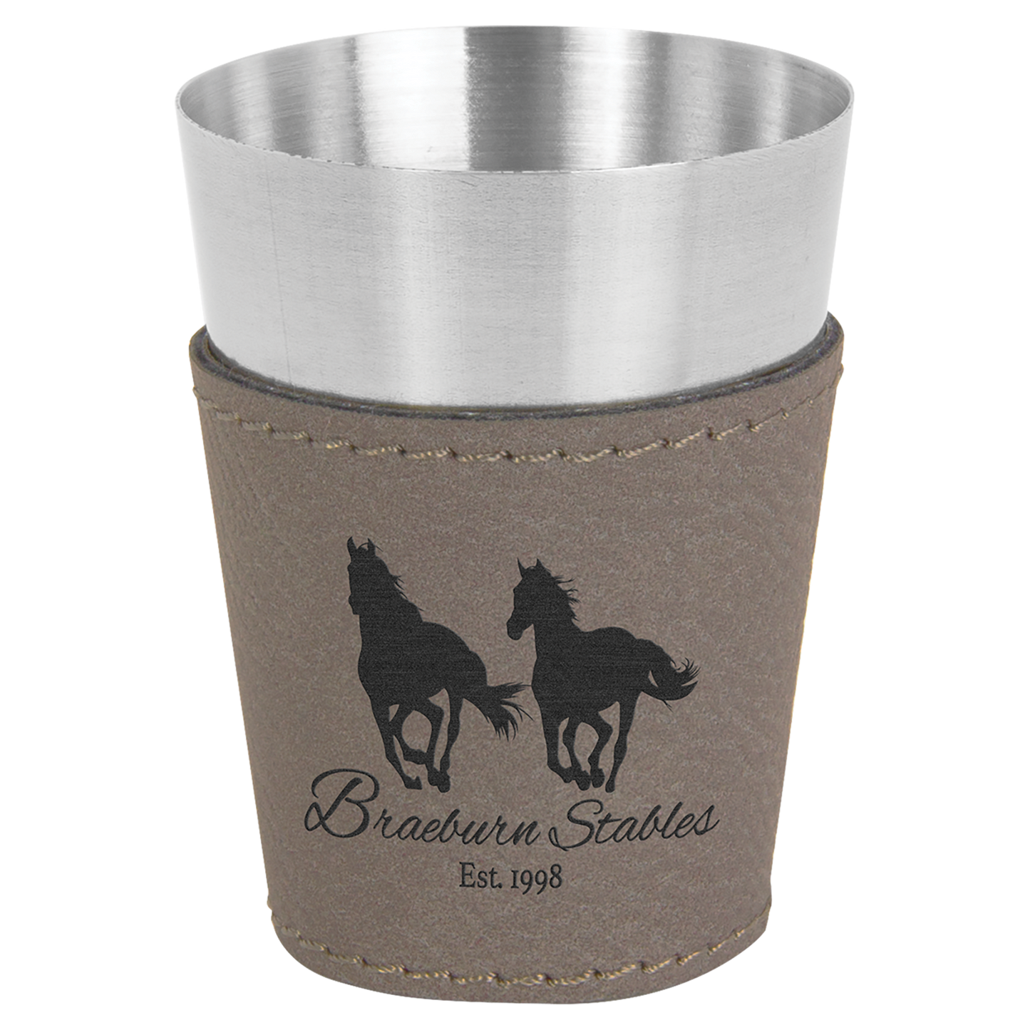 2 OZ GRAY SHOT GLASS