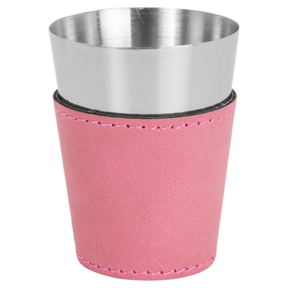 2 OZ PINK SHOT GLASS