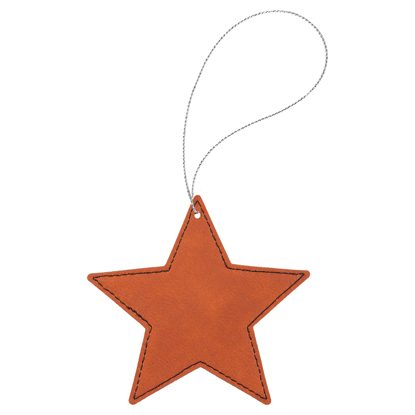 4X4 RAWHIDE STAR ORNAMENT