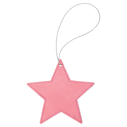 4X4 PINK STAR ORNAMENT