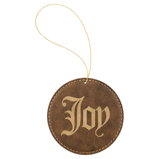 3.75"RSTC/GLD RND ORNAMNT