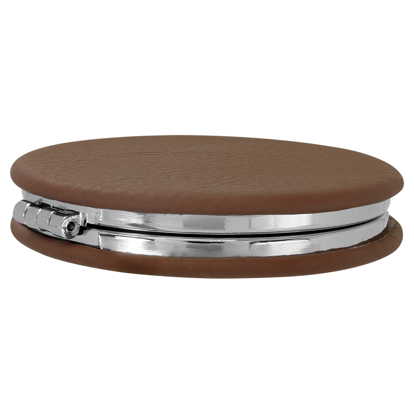 2.5"DK BRWN COMPCT MIRROR