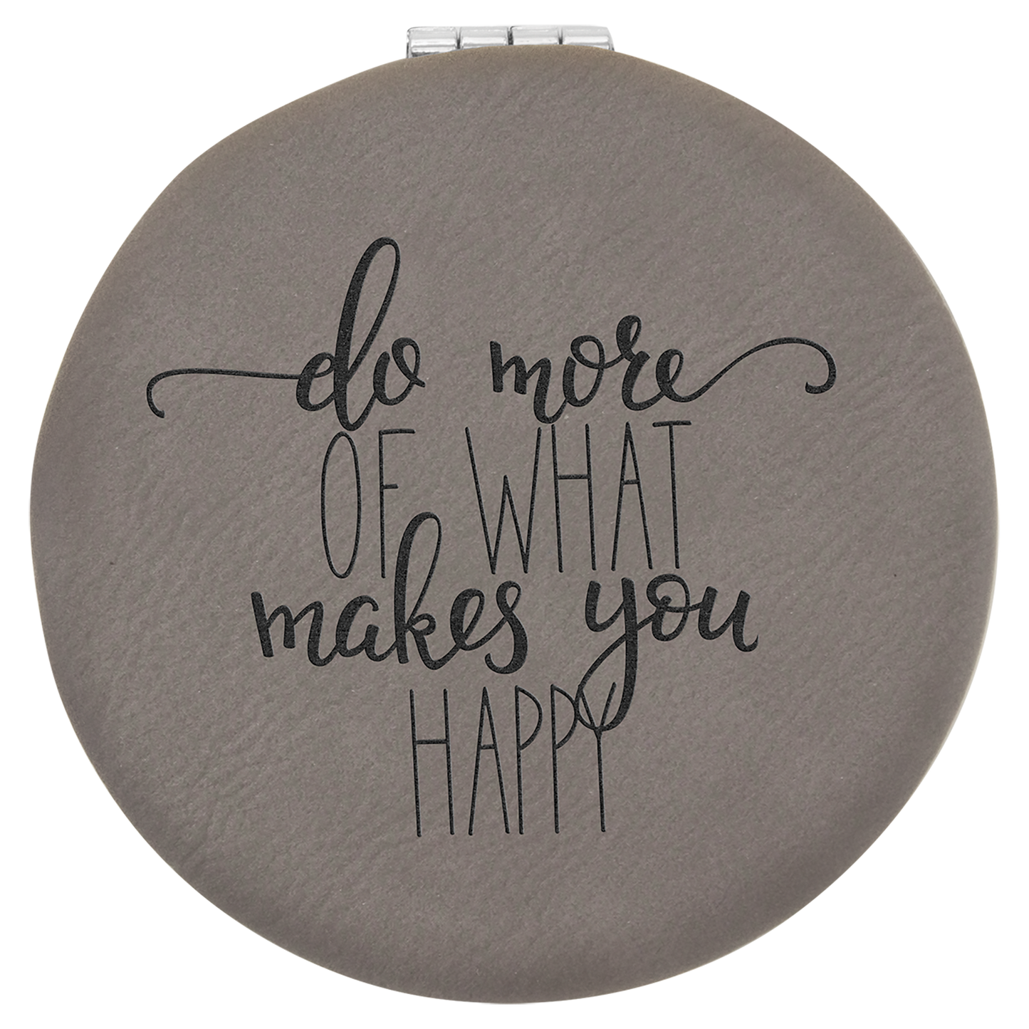 2.5" GRAY COMPACT MIRROR