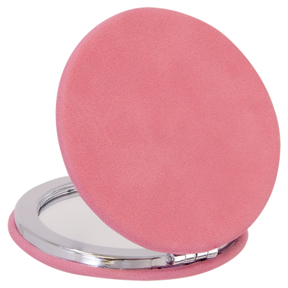 2.5" PINK COMPACT MIRROR