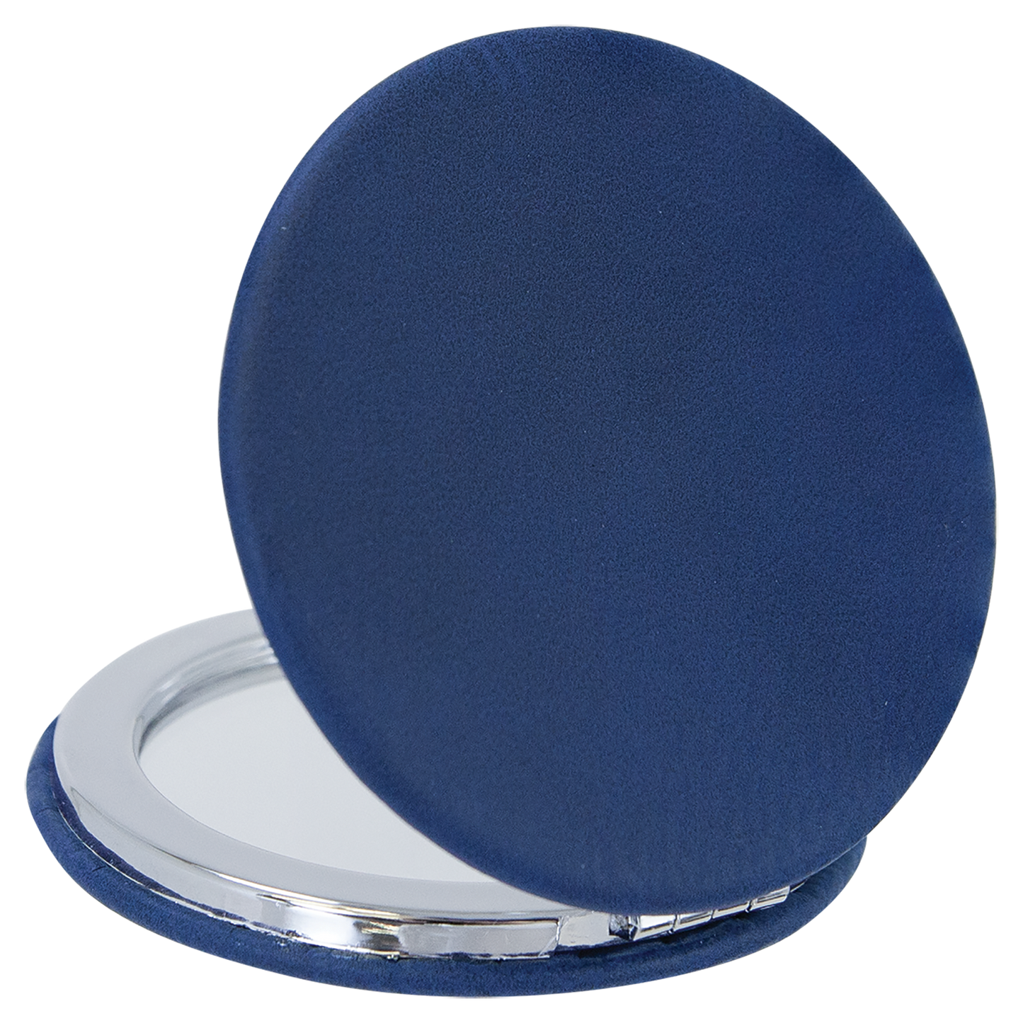 2.5"BLU/SLV COMPCT MIRROR