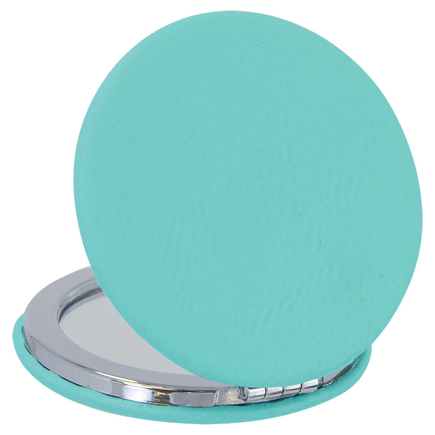 2.5" TEAL COMPACT MIRROR