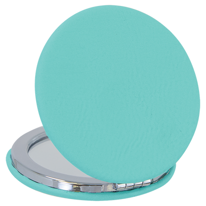 2.5" TEAL COMPACT MIRROR