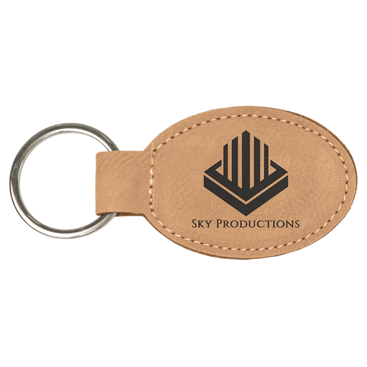 Oval Keychain