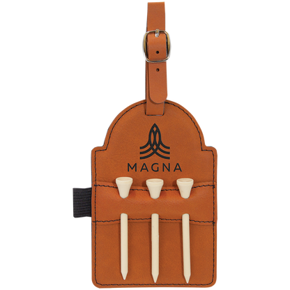 3.25X5 RWHIDE GLF BAG TAG