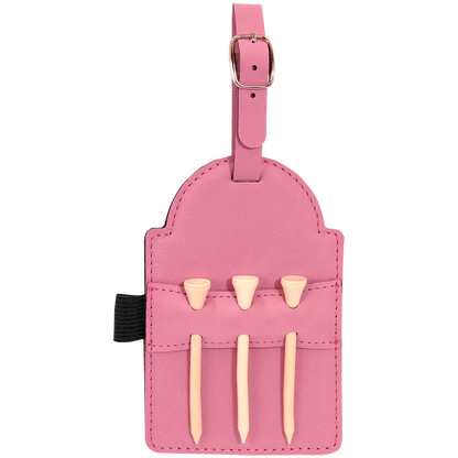 3.25X5 PINK GOLF BAG TAG