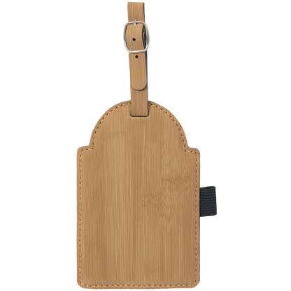 3.25X5 BAMBOO GLF BAG TAG