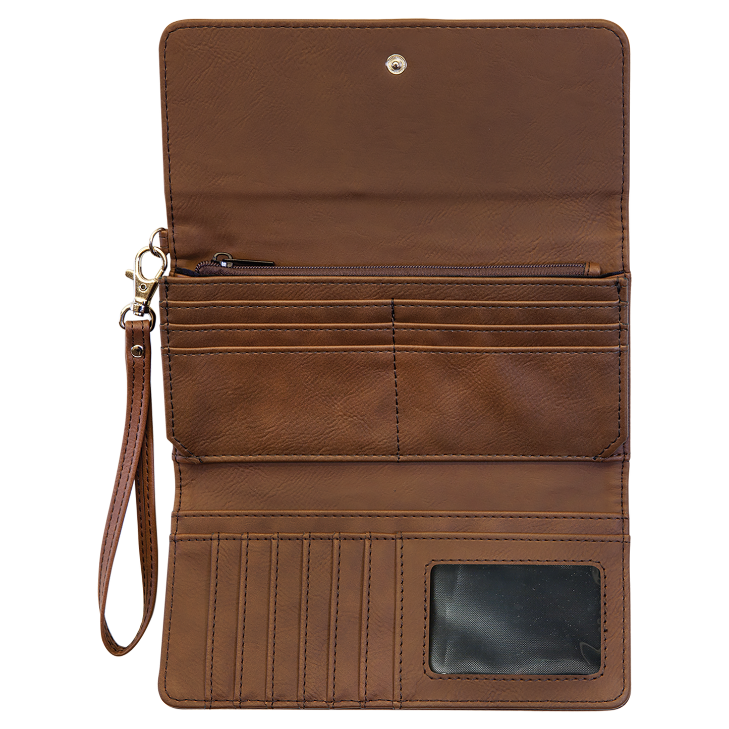 7.5X4 DARK BROWN WALLET