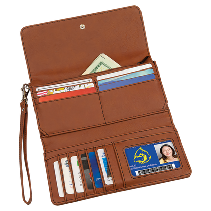 7.5X4  WALLET W/STRAP