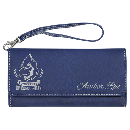7.5X4 BLUE/SILVER WALLET
