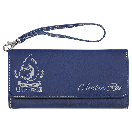 7.5X4 BLUE/SILVER WALLET