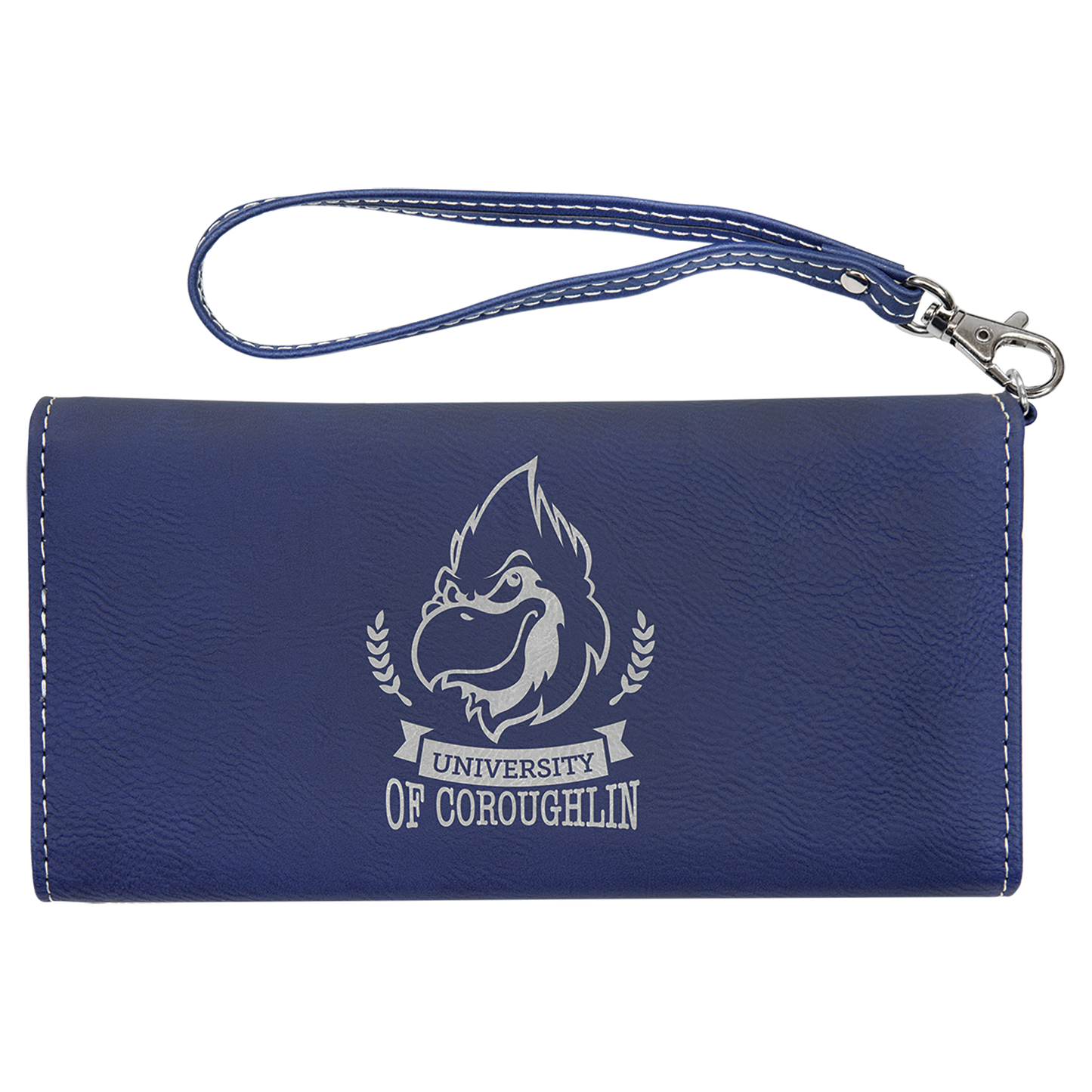 7.5X4 BLUE/SILVER WALLET