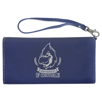 7.5X4 BLUE/SILVER WALLET