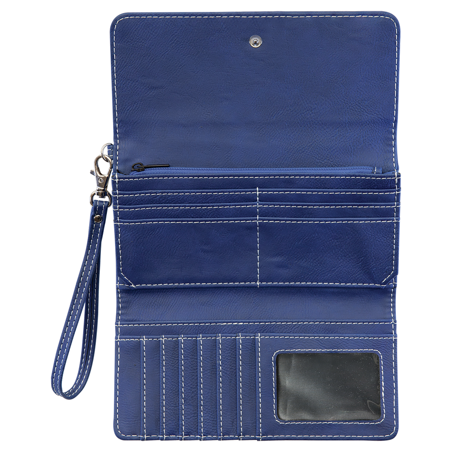 7.5X4 BLUE/SILVER WALLET