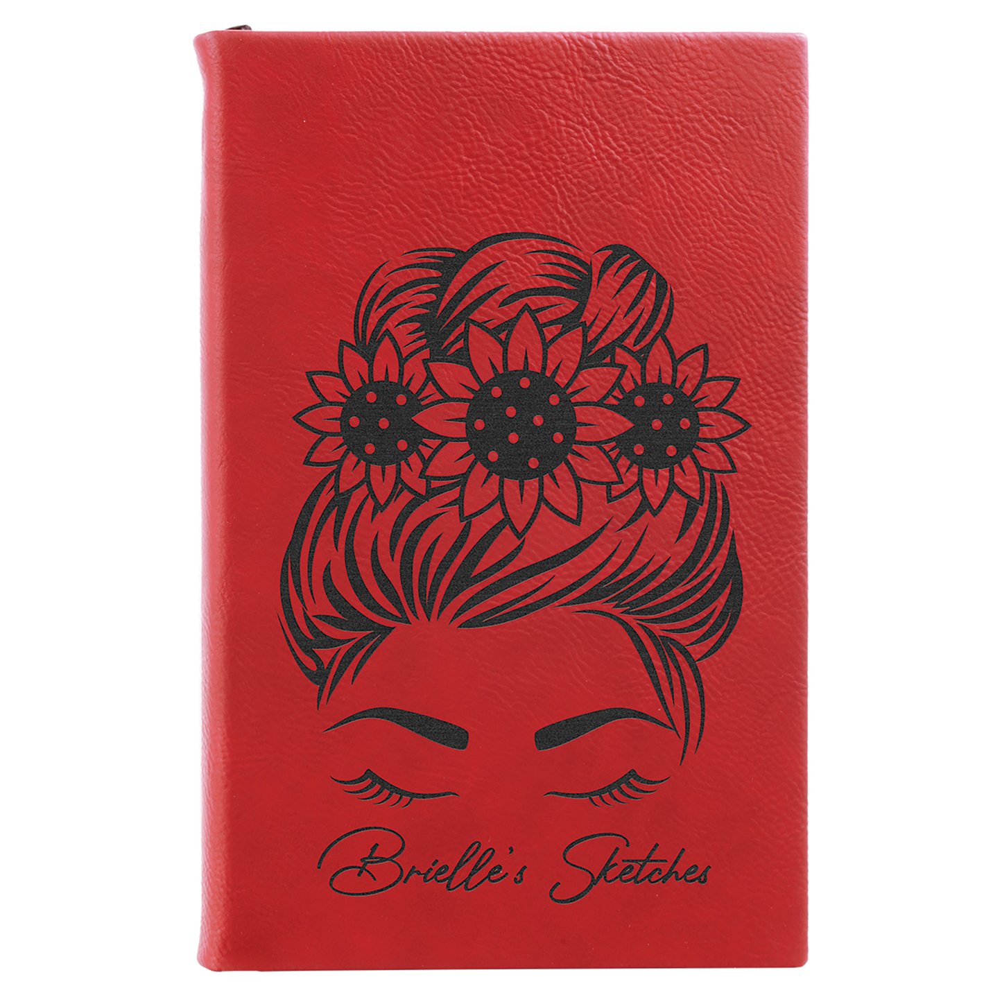 5.25X8.25 RED/BLK SKETCH