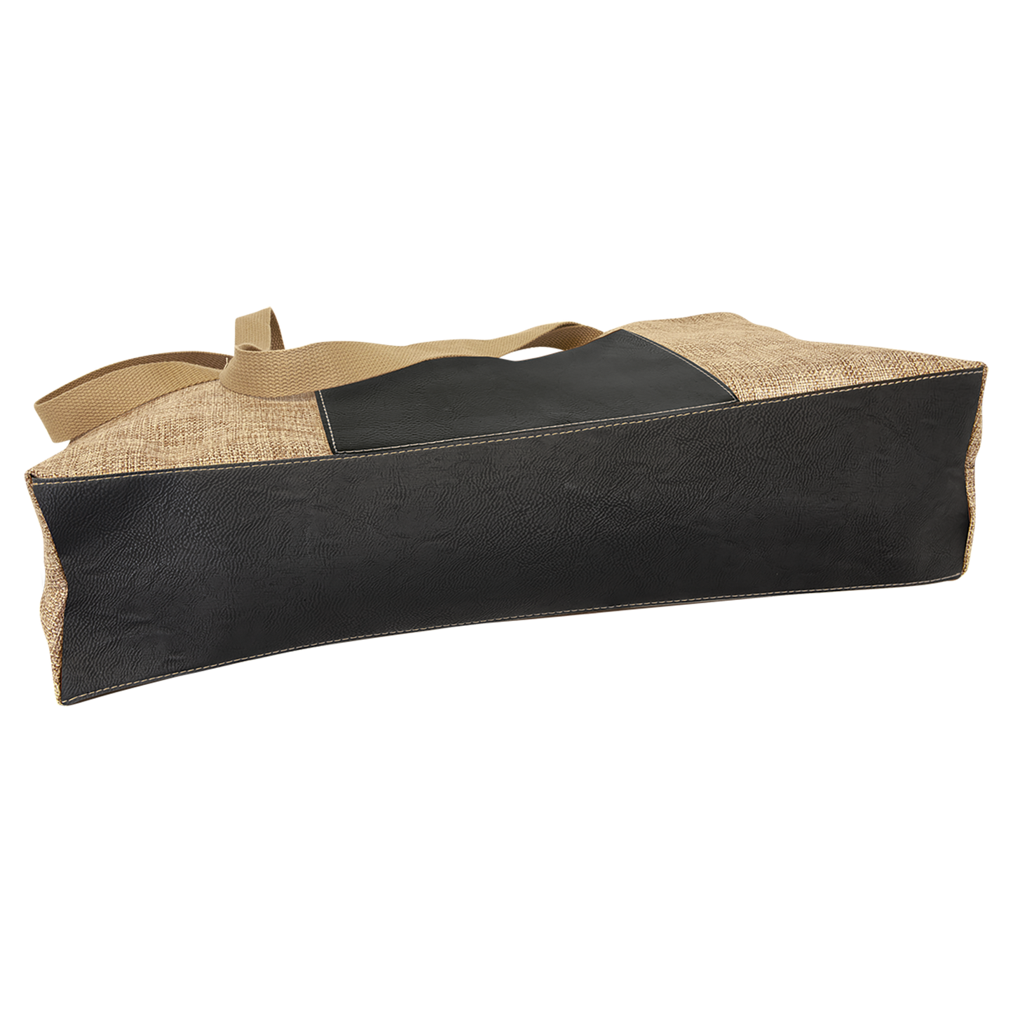 19X12 BURLAP W/BLK/GLD BG